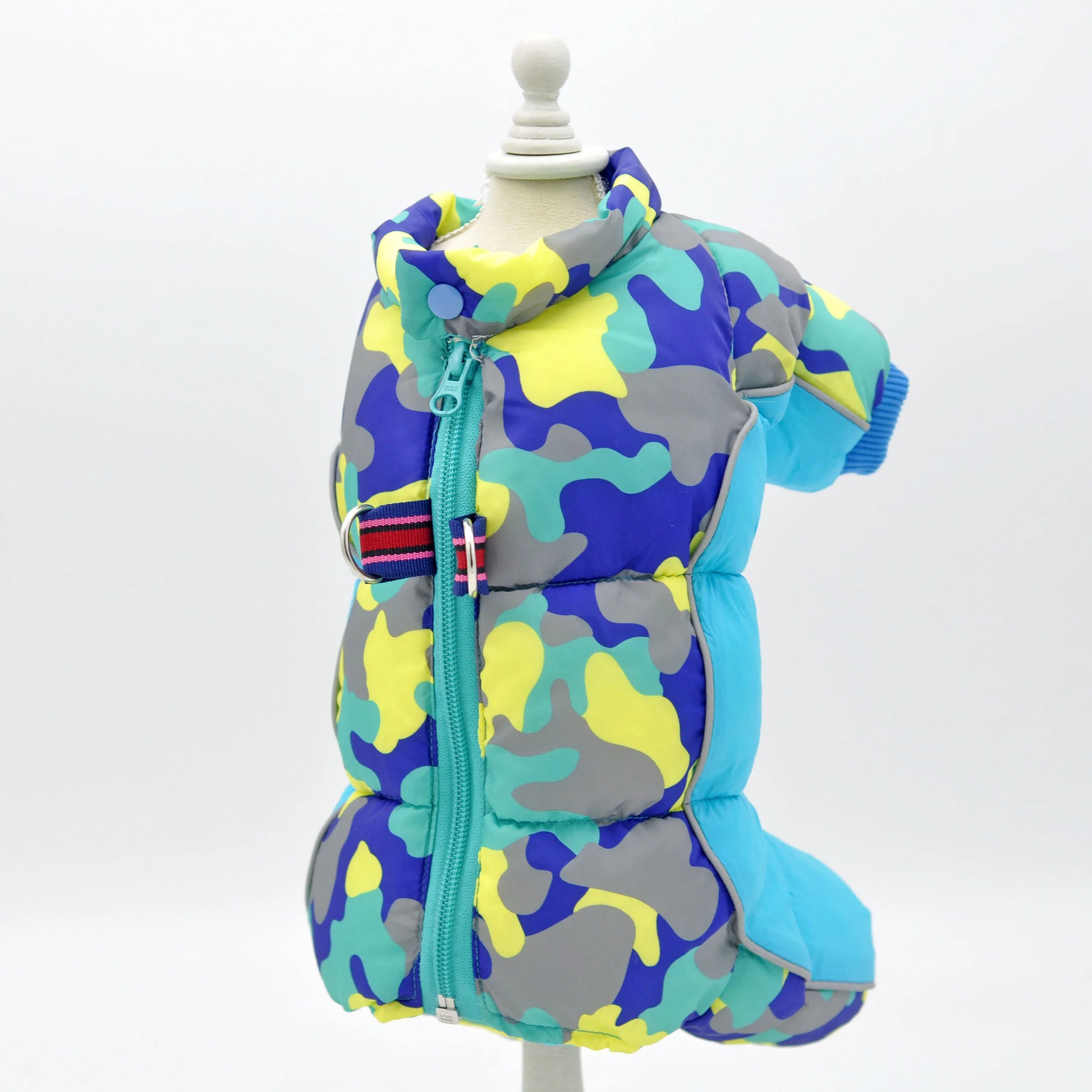 Dog Clothes for Small Dogs Girl/Boy Dog Both Use Pet Overalls Winter Warm Soft Padded Puppy Jumpsuit Full-Closed Belly Cuttable