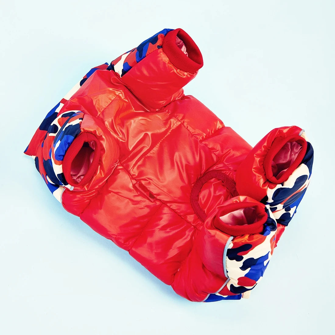 Dog Clothes for Small Dogs Girl/Boy Dog Both Use Pet Overalls Winter Warm Soft Padded Puppy Jumpsuit Full-Closed Belly Cuttable