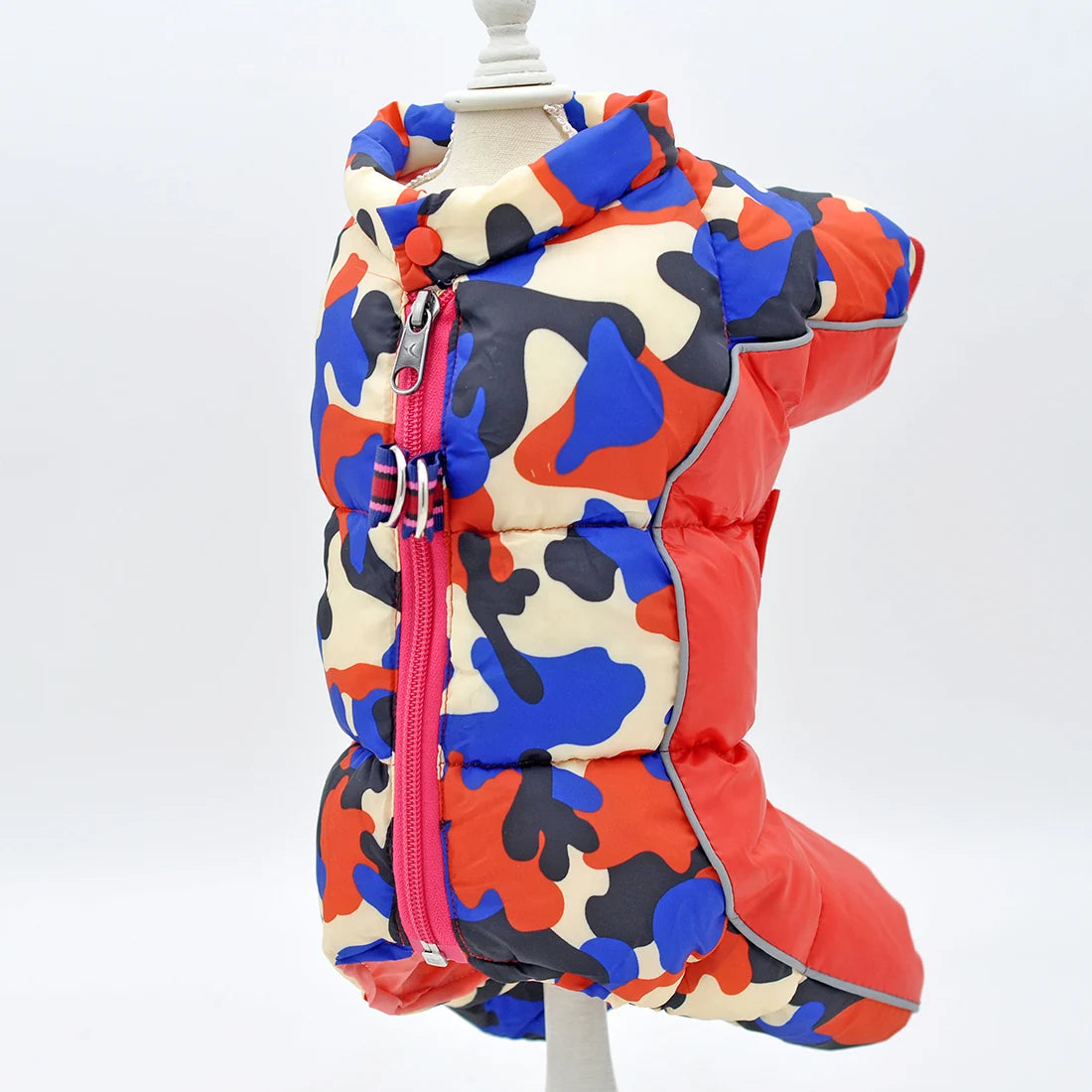 Dog Clothes for Small Dogs Girl/Boy Dog Both Use Pet Overalls Winter Warm Soft Padded Puppy Jumpsuit Full-Closed Belly Cuttable