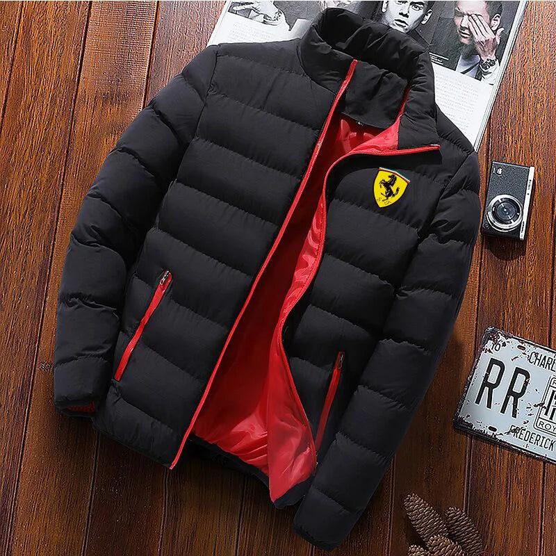 2025 Winter new outdoor collar warm thick jacket fashion light down cotton cotton-padded zipper casual minimalist jacket