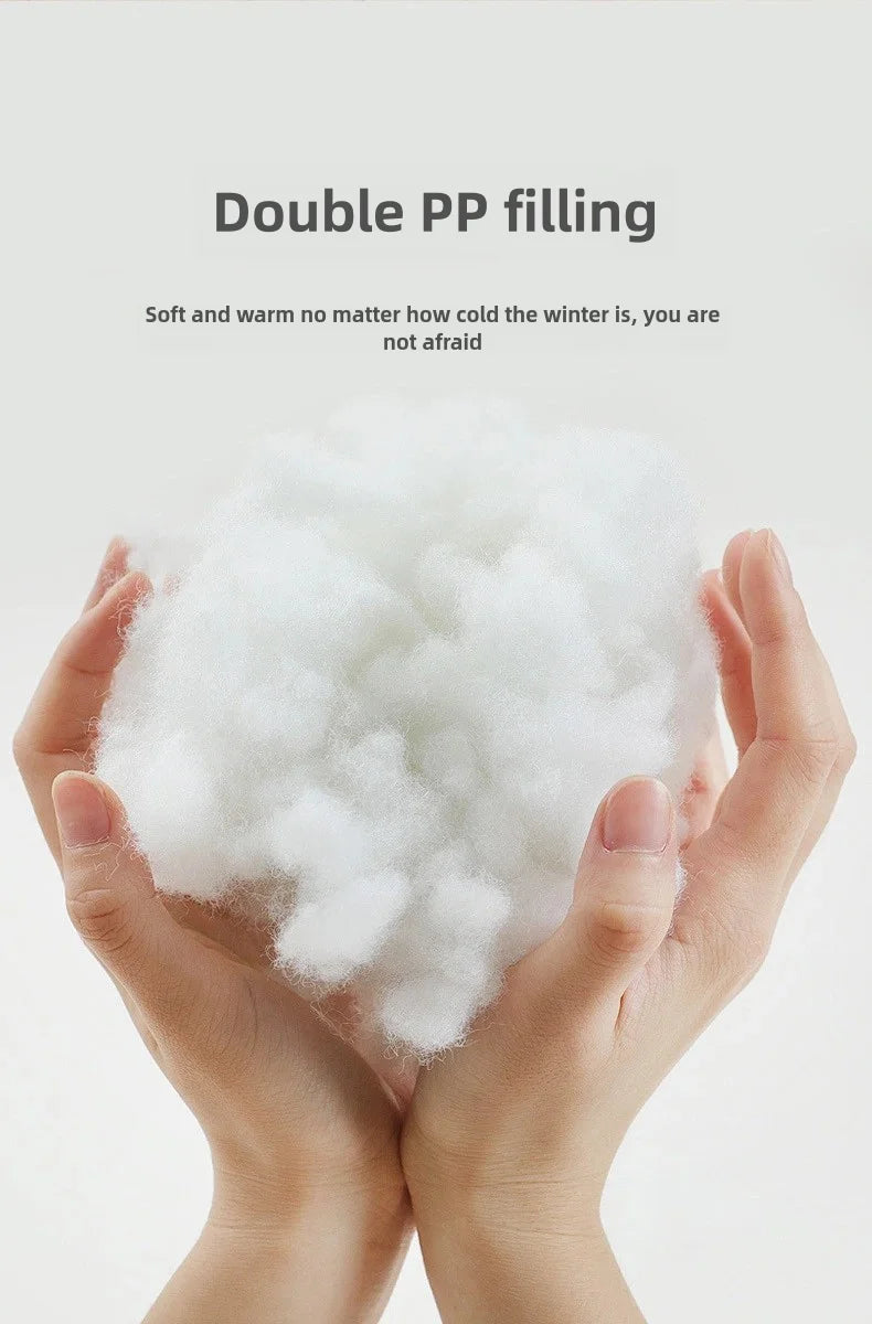 Autumn and Winter soft plush pet bed and pet bed Winter warm and cold plush comforter nest Shell cat nest semi-enclosed cat nest