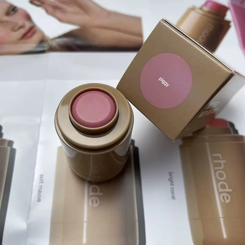 RHODE Makeup Cheek Blush Cream Blusher Stick Lip Gloss Phone Case For iPhone New Toast SALTY TAN Raspberry Espresso Lipstick INS