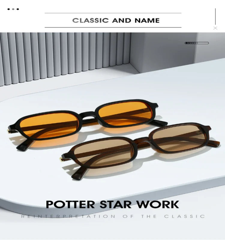 Trendy Compact Circle Sunglasses Stylish Geometric Design UV Blocking Sun Glasses