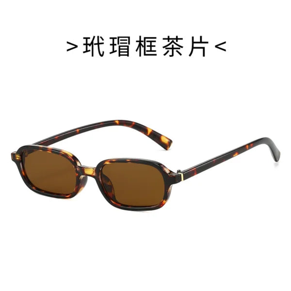 Trendy Compact Circle Sunglasses Stylish Geometric Design UV Blocking Sun Glasses