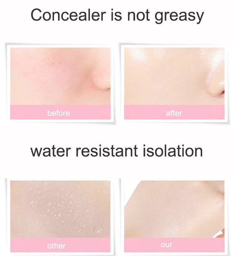Concealer Air Cushion Naturally Long-lasting Makeup Brightening, Modifying Dullness Not Easy To Get Stuck Cappuvini Liquid Found