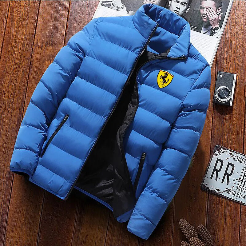 2025 Winter new outdoor collar warm thick jacket fashion light down cotton cotton-padded zipper casual minimalist jacket