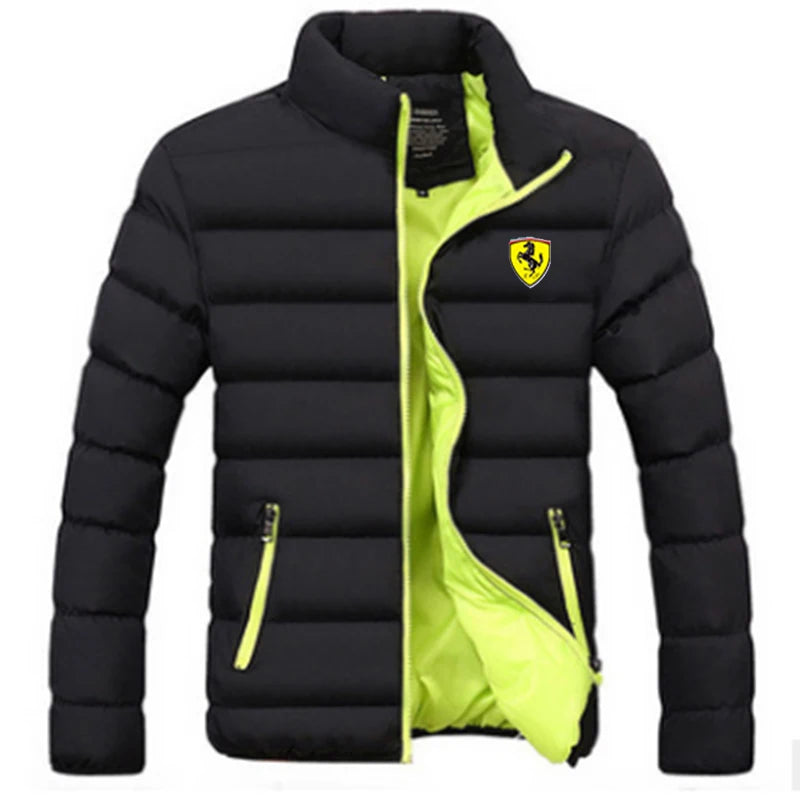 2025 Winter new outdoor collar warm thick jacket fashion light down cotton cotton-padded zipper casual minimalist jacket