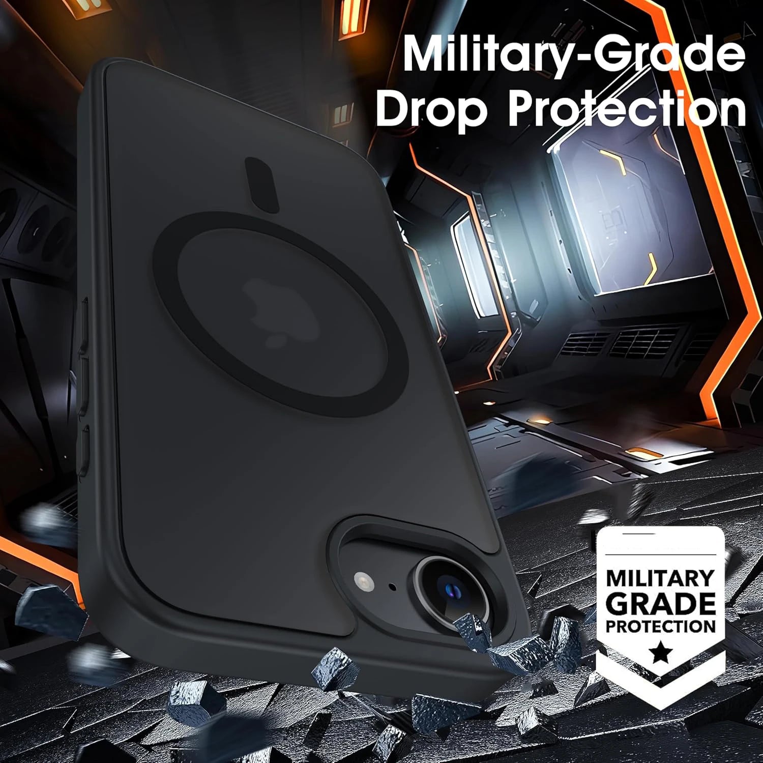 Matte Case For iPhone 16e 16 E 15 Pro Max 14 Plus 13 Mini 12 11 SE 2022 2020 8 Magsafe Mag Safe iPhone16 Phone Cover Accessories