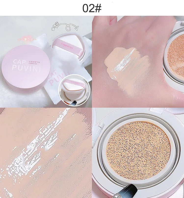 Concealer Air Cushion Naturally Long-lasting Makeup Brightening, Modifying Dullness Not Easy To Get Stuck Cappuvini Liquid Found