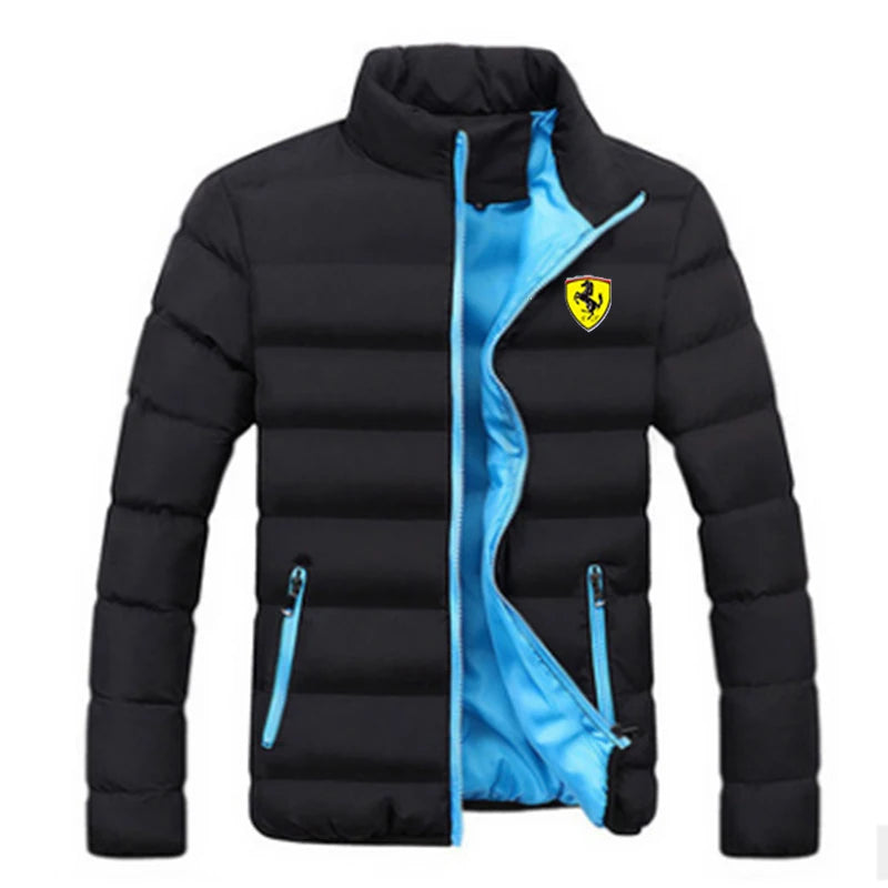 2025 Winter new outdoor collar warm thick jacket fashion light down cotton cotton-padded zipper casual minimalist jacket