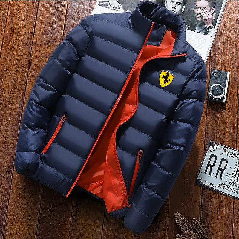 2025 Winter new outdoor collar warm thick jacket fashion light down cotton cotton-padded zipper casual minimalist jacket