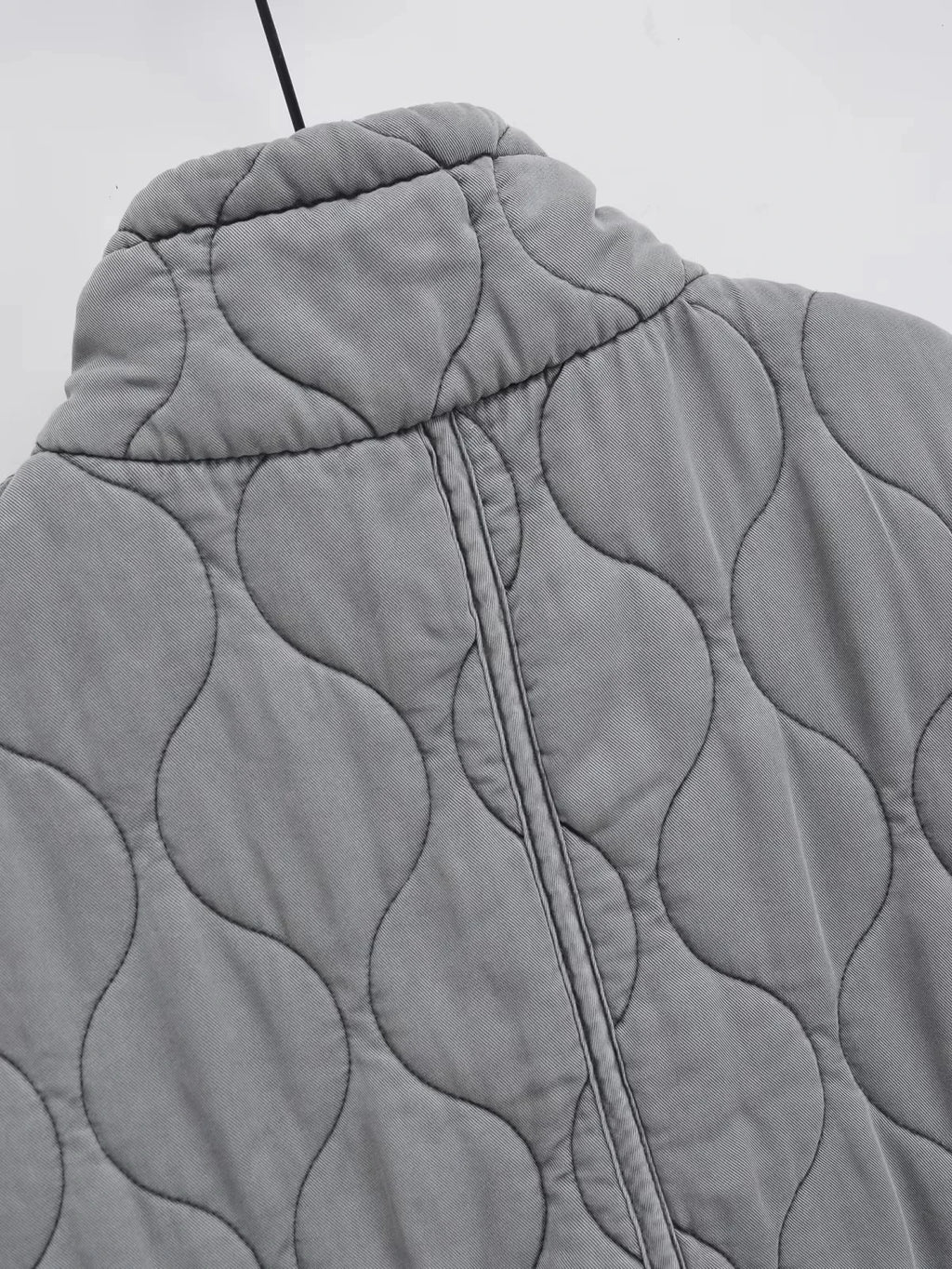 2023 Autumn Winter Fashion Washing Waistcoat Vintage Sleeveless Female Outerwear Chic Vest Tank Top Women Standing Collar Light