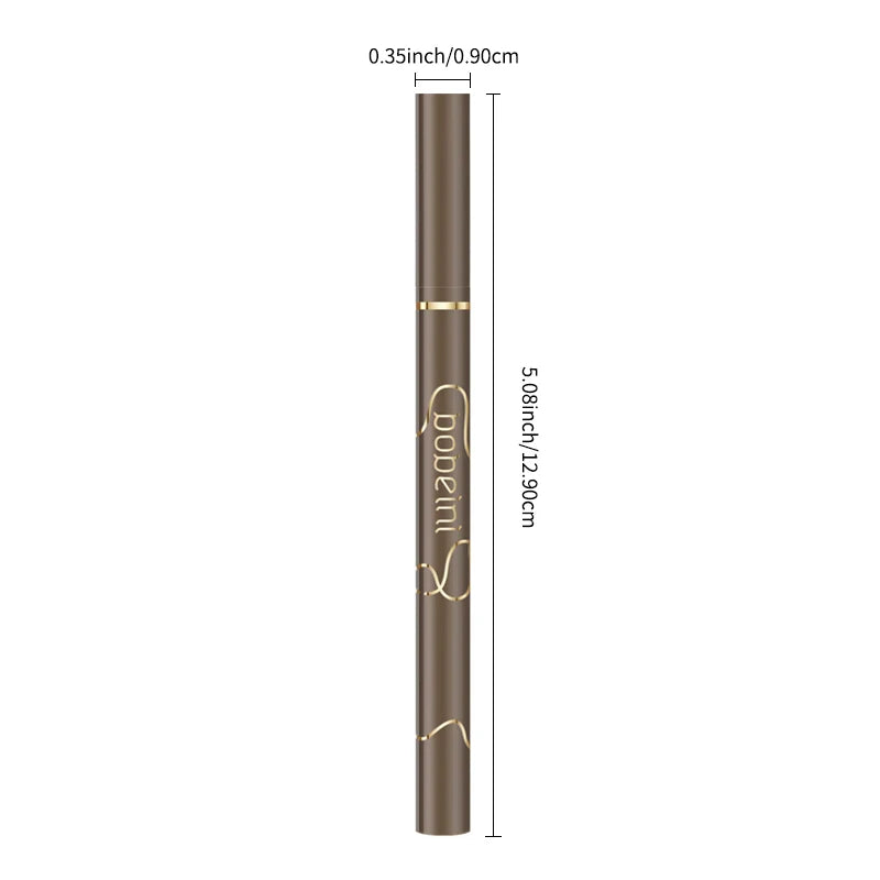 Slim eyeliner is waterproof, sweat-proof, long-lasting and non-smudged. Newbie brown eyeliner liquid pen