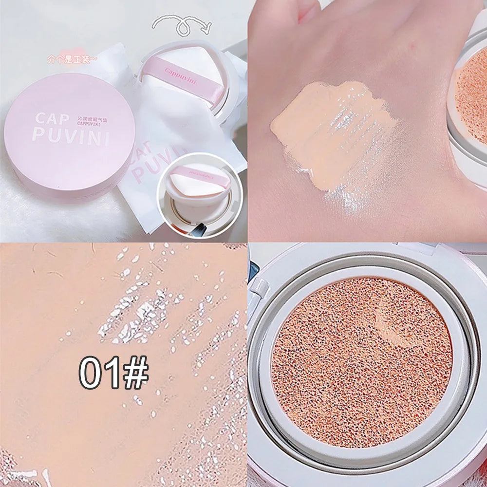 Concealer Air Cushion Naturally Long-lasting Makeup Brightening, Modifying Dullness Not Easy To Get Stuck Cappuvini Liquid Found