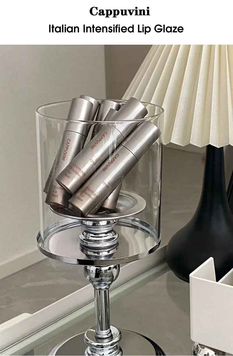 Single Velvet Matte Mist Lip Gloss,Waterproof Non-Stick Cup Lip Glaze Smudge Proof Not Fade Liquid Lipstick