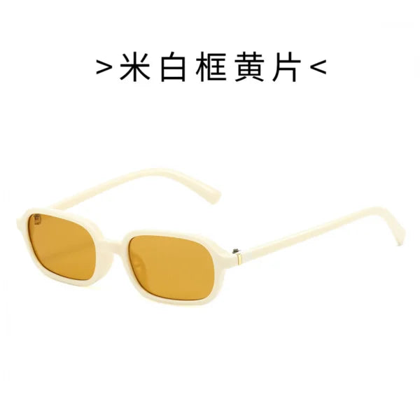 Trendy Compact Circle Sunglasses Stylish Geometric Design UV Blocking Sun Glasses