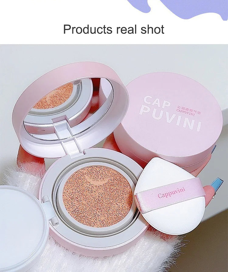 Concealer Air Cushion Naturally Long-lasting Makeup Brightening, Modifying Dullness Not Easy To Get Stuck Cappuvini Liquid Found