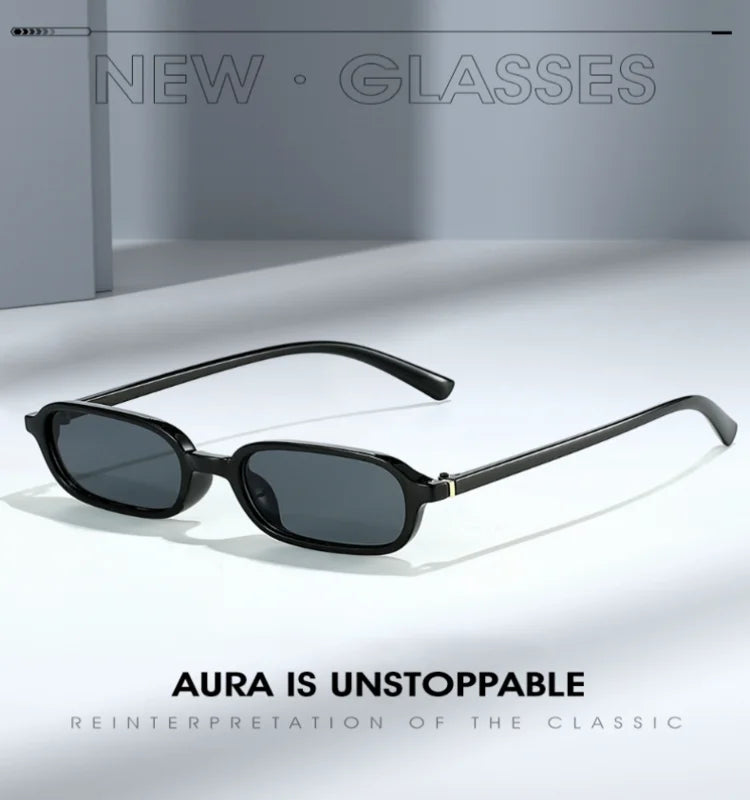 Trendy Compact Circle Sunglasses Stylish Geometric Design UV Blocking Sun Glasses