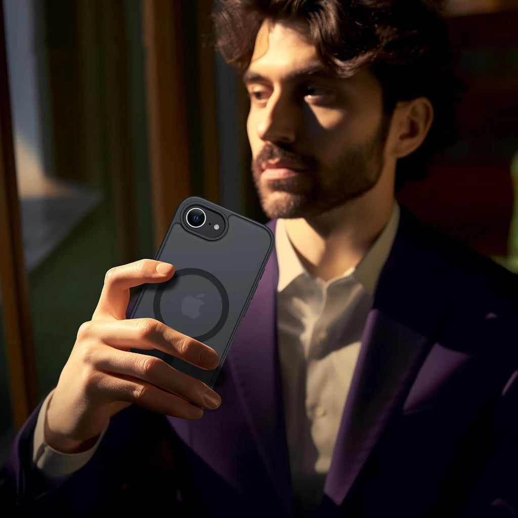 Matte Case For iPhone 16e 16 E 15 Pro Max 14 Plus 13 Mini 12 11 SE 2022 2020 8 Magsafe Mag Safe iPhone16 Phone Cover Accessories