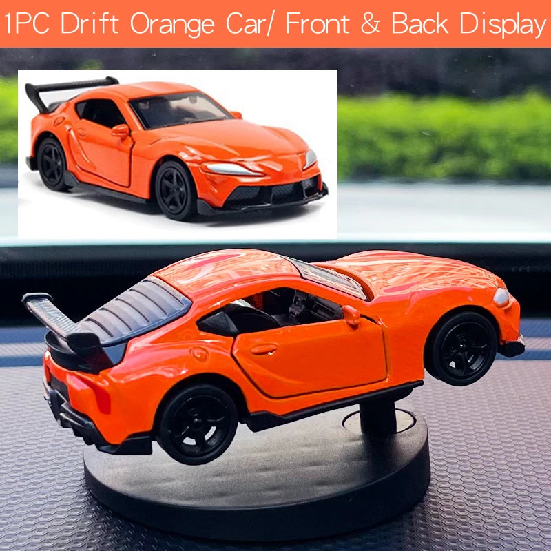Drift Car dashboard toy model swing turning cool sports race auto ornaments interior accessories decor items fun decorations men