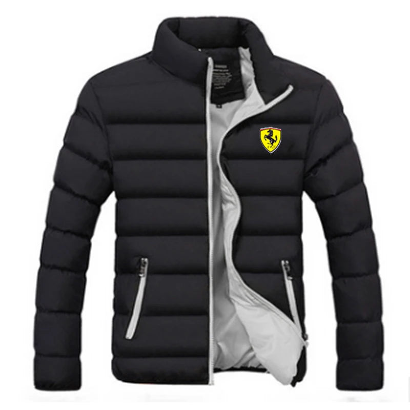 2025 Winter new outdoor collar warm thick jacket fashion light down cotton cotton-padded zipper casual minimalist jacket