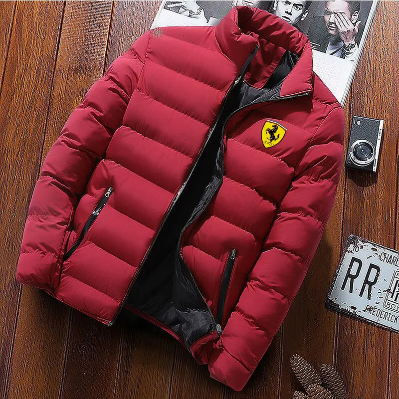 2025 Winter new outdoor collar warm thick jacket fashion light down cotton cotton-padded zipper casual minimalist jacket