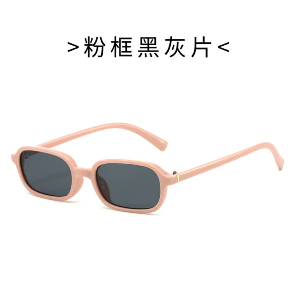 Trendy Compact Circle Sunglasses Stylish Geometric Design UV Blocking Sun Glasses