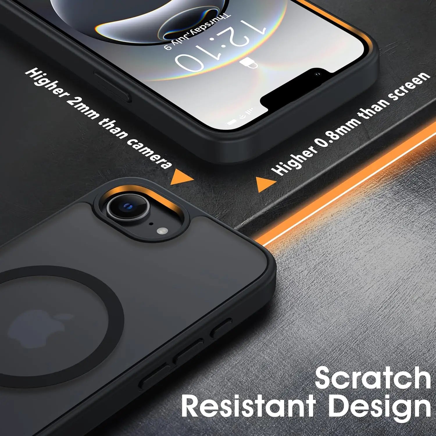 Matte Case For iPhone 16e 16 E 15 Pro Max 14 Plus 13 Mini 12 11 SE 2022 2020 8 Magsafe Mag Safe iPhone16 Phone Cover Accessories